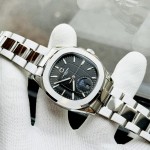 ĐỒNG HỒ NAM Carnival Aquanus 8113G - Mặt Đen- Viền Bạc - Dây Thép - Automatic - Kính Sapphire — ảnh 5