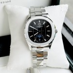 ĐỒNG HỒ NAM Carnival Aquanus 8113G - Mặt Đen- Viền Bạc - Dây Thép - Automatic - Kính Sapphire — ảnh 7