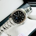 ĐỒNG HỒ NAM Carnival Aquanus 8113G - Mặt Đen- Viền Bạc - Dây Thép - Automatic - Kính Sapphire — ảnh 8