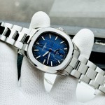 ĐỒNG HỒ NAM Carnival Aquanus 8113G - Mặt Blue- Viền Bạc - Dây Thép - Automatic - Kính Sapphire — ảnh 5