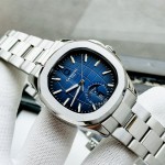 ĐỒNG HỒ NAM Carnival Aquanus 8113G - Mặt Blue- Viền Bạc - Dây Thép - Automatic - Kính Sapphire — ảnh 7