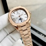 ĐỒNG HỒ NAM Carnival Aquanus 8113G - Mặt Trắng- Viền Vàng - Dây Thép - Automatic - Kính Sapphire — ảnh 8