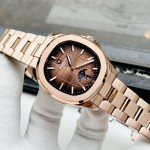 ĐỒNG HỒ NAM Carnival Aquanus 8113G - Mặt Vàng - Viền Vàng - Dây Thép - Automatic - Kính Sapphire — ảnh 7