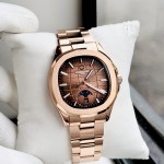ĐỒNG HỒ NAM Carnival Aquanus 8113G - Mặt Vàng - Viền Vàng - Dây Thép - Automatic - Kính Sapphire — ảnh 8