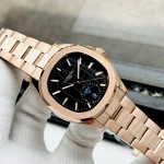 ĐỒNG HỒ NAM Carnival Aquanus 8113G - Mặt Đen - Viền Vàng - Dây Thép - Automatic - Kính Sapphire — ảnh 2