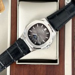ĐỒNG HỒ NAM I&W Carnival 735G3 - Dây Da - Mặt xám trơn - Automatic - Kính Sapphire — ảnh 5