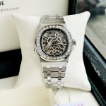 Đồng Hồ Nam CARNIVAL NAUTILUS 8118G2 Màu Bạc Đá - Mặt Gray - Dây Thép - Automatic- Kính Sapphire — ảnh 8