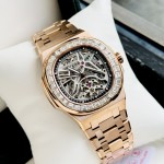 Đồng Hồ Nam CARNIVAL NAUTILUS 8118G2 Màu Vàng Đá - Mặt Gray - Dây Thép - Automatic- Kính Sapphire — ảnh 8