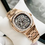 Đồng Hồ Nam CARNIVAL NAUTILUS 8118G2 Màu Vàng Đá - Mặt Gray - Dây Thép - Automatic- Kính Sapphire — ảnh 2