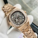 Đồng Hồ Nam CARNIVAL NAUTILUS 8118G2 Màu Vàng Đá - Mặt Gray - Dây Thép - Automatic- Kính Sapphire — ảnh 3