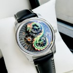 Đồng Hồ Nam OBLVLO Dragon Green (Thanh Long) - 42mm - Automatic - Sapphire — ảnh 3