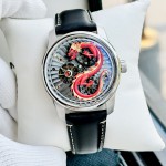 Đồng Hồ Nam OBLVLO Dragon Red (Hỏa Long) - 42mm - Automatic - Sapphire — ảnh 11
