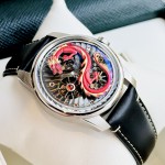 Đồng Hồ Nam OBLVLO Dragon Red (Hỏa Long) - 42mm - Automatic - Sapphire — ảnh 3