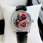 Đồng Hồ Nam OBLVLO Dragon Red (Hỏa Long) - 42mm - Automatic - Sapphire — ảnh 6