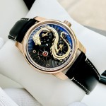 Đồng Hồ Nam OBLVLO Dragon Gold - Viền Vàng - 42mm - Automatic - Sapphire — ảnh 11