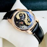 Đồng Hồ Nam OBLVLO Dragon Gold - Viền Vàng - 42mm - Automatic - Sapphire — ảnh 3