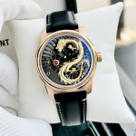 Đồng Hồ Nam OBLVLO Dragon Gold - Viền Vàng - 42mm - Automatic - Sapphire — ảnh 4
