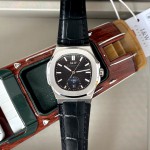 ĐỒNG HỒ NAM I&W Carnival 735G1 - Dây Da - Mặt đen trơn - Automatic - Kính Sapphire — ảnh 7