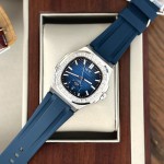ĐỒNG HỒ NAM I&W Carnival 735G2 - Dây Cao Su - Mặt xanh đá - Automatic - Kính Sapphire — ảnh 3