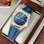 ĐỒNG HỒ NAM I&W Carnival 735G2 - Dây Cao Su - Mặt xanh đá - Automatic - Kính Sapphire — ảnh 1