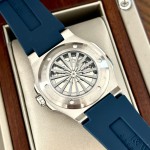 ĐỒNG HỒ NAM I&W Carnival 735G2 - Dây Cao Su - Mặt xanh đá - Automatic - Kính Sapphire — ảnh 8