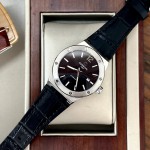 ĐỒNG HỒ NAM CARNIVAL 8122G Black Dial – Dây Da – Automatic- Kính Sapphire — ảnh 6