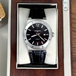 ĐỒNG HỒ NAM CARNIVAL 8122G Black Dial – Dây Da – Automatic- Kính Sapphire — ảnh 1