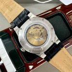 ĐỒNG HỒ NAM CARNIVAL 8122G Black Dial – Dây Da – Automatic- Kính Sapphire — ảnh 9