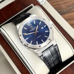 ĐỒNG HỒ NAM CARNIVAL 8122G Blue Dial – Dây Da – Automatic- Kính Sapphire — ảnh 4
