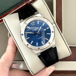 ĐỒNG HỒ NAM CARNIVAL 8122G Blue Dial – Dây Da – Automatic- Kính Sapphire — ảnh 5