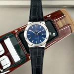 ĐỒNG HỒ NAM CARNIVAL 8122G Blue Dial – Dây Da – Automatic- Kính Sapphire — ảnh 7