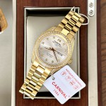 ĐỒNG HỒ NAM CARNIVAL 8907G-VV-T - Size 40mm – Dây Thép – Automatic- Kính Sapphire — ảnh 6