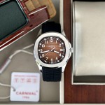 ĐỒNG HỒ NAM CARNIVAL 722G - Nâu Cafe - Size 40mm – Automatic- Kính Sapphire — ảnh 4