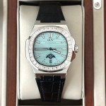 ĐỒNG HỒ NAM I&W Carnival 735G1 Dây Da - Mặt Tifany - Automatic - Kính Sapphire — ảnh 1