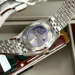 ĐỒNG HỒ NAM I&W Carnival 8131G  Dây Thép - Mặt Xanh - Automatic - Kính Sapphire — ảnh 4