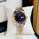 ĐỒNG HỒ NAM I&W Carnival 8131G  Dây Thép Demi - Mặt Xanh Dương - Automatic - Kính Sapphire — ảnh 7