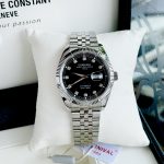 ĐỒNG HỒ NAM I&W Carnival 8131G  Dây Thép Bạc - Mặt Đen- Automatic - Kính Sapphire — ảnh 9
