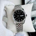 ĐỒNG HỒ NAM I&W Carnival 8131G  Dây Thép Bạc - Mặt Đen- Automatic - Kính Sapphire — ảnh 1