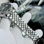 ĐỒNG HỒ NAM I&W Carnival 8131G  Dây Thép Bạc - Mặt Đen- Automatic - Kính Sapphire — ảnh 8