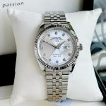 ĐỒNG HỒ NAM I&W Carnival 8131G  Dây Thép Bạc - Mặt Trắng - Automatic - Kính Sapphire — ảnh 4