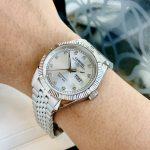ĐỒNG HỒ NAM I&W Carnival 8131G  Dây Thép Bạc - Mặt Trắng - Automatic - Kính Sapphire — ảnh 6