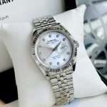 ĐỒNG HỒ NAM I&W Carnival 8131G  Dây Thép Bạc - Mặt Trắng - Automatic - Kính Sapphire — ảnh 9