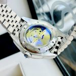 ĐỒNG HỒ NAM I&W Carnival 8131G  Dây Thép Bạc - Mặt Trắng - Automatic - Kính Sapphire — ảnh 8