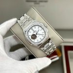 ĐỒNG HỒ NAM Carnival 8128G - Dây Thép - Mặt trắng Open Heart- Automatic - Kính Sapphire — ảnh 9