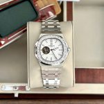 ĐỒNG HỒ NAM Carnival 8128G - Dây Thép - Mặt trắng Open Heart- Automatic - Kính Sapphire — ảnh 6