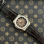 ĐỒNG HỒ NAM Carnival 8128G - Dây Da - Mặt Nâu Open Heart - Automatic - Kính Sapphire — ảnh 10