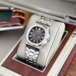 ĐỒNG HỒ NAM I&W Carnival 721G - Mặt Xám - Viền Đính Đá - Dây Thép - Automatic - Kính Sapphire — ảnh 4