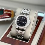 ĐỒNG HỒ NAM I&W Carnival 721G - Mặt Đen - Viền Đính Đá - Dây Thép - Automatic - Kính Sapphire — ảnh 7