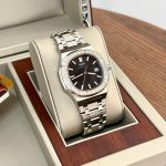 ĐỒNG HỒ NAM I&W Carnival 721G - Mặt Đen - Viền Đính Đá - Dây Thép - Automatic - Kính Sapphire — ảnh 5