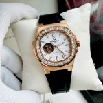 ĐỒNG HỒ NAM Carnival 8128G - Dây Da - Mặt Trắng Open Heart - Automatic - Kính Sapphire — ảnh 7